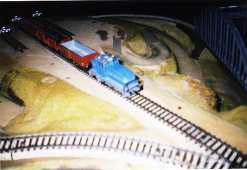 Im zuk�nftigen G�terbahnhof.